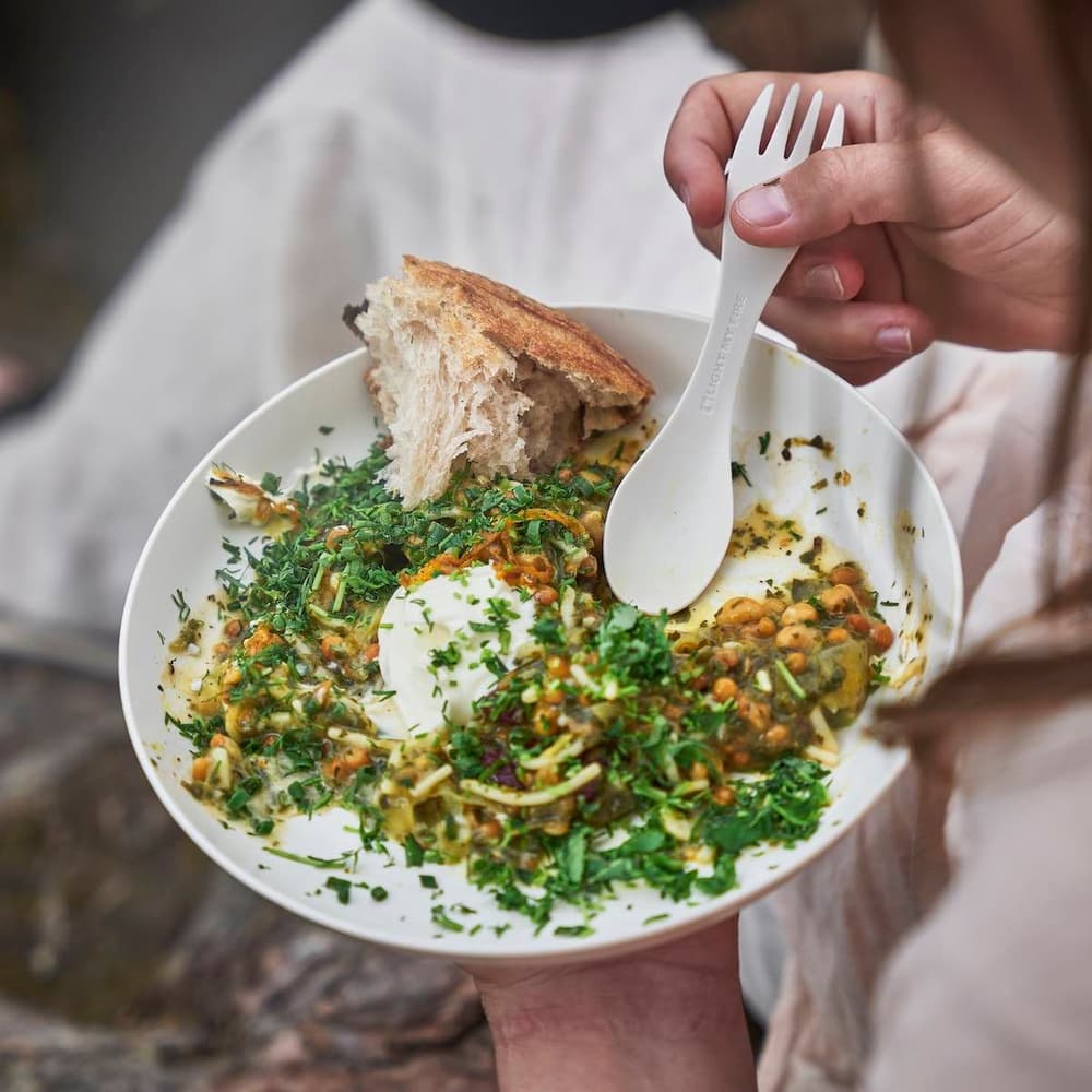 RamenPlate retkilautanen, harmaavihreä, view: 4