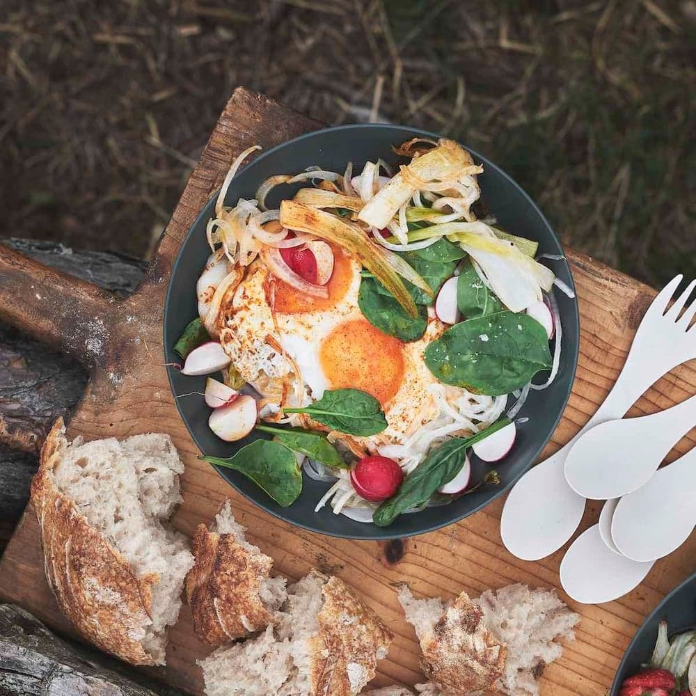 RamenPlate retkilautanen, harmaavihreä, view: 2