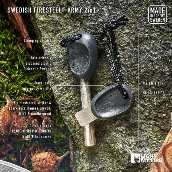 FireSteel BIO Army Cocoshell, view: 4