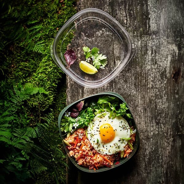 MyBox Lunchbox lounaslaatikko, harmaavihreä, view: 2