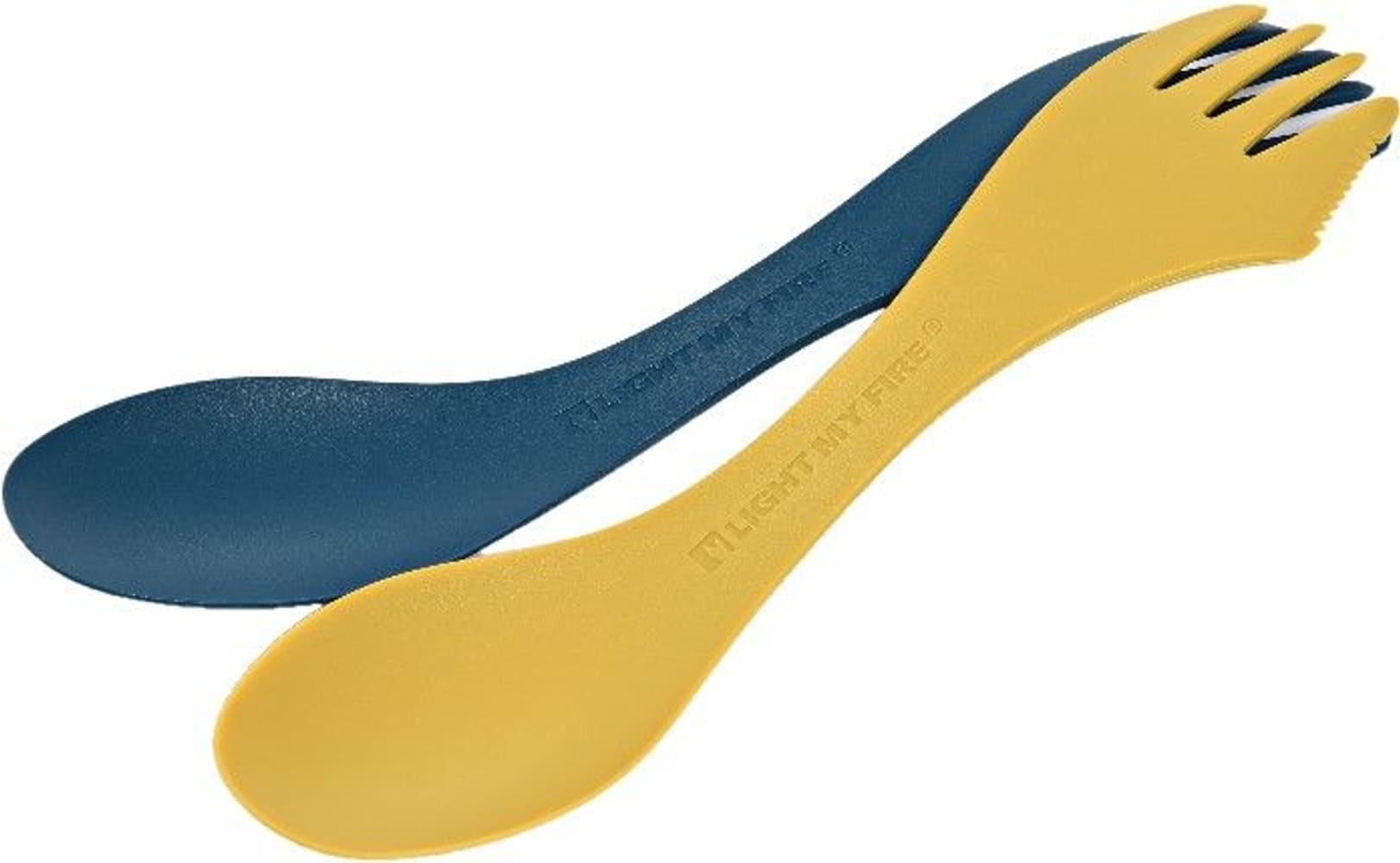 Spork Medium BIO 2-pack Musty Yellow / Hazy Blue, view: 0