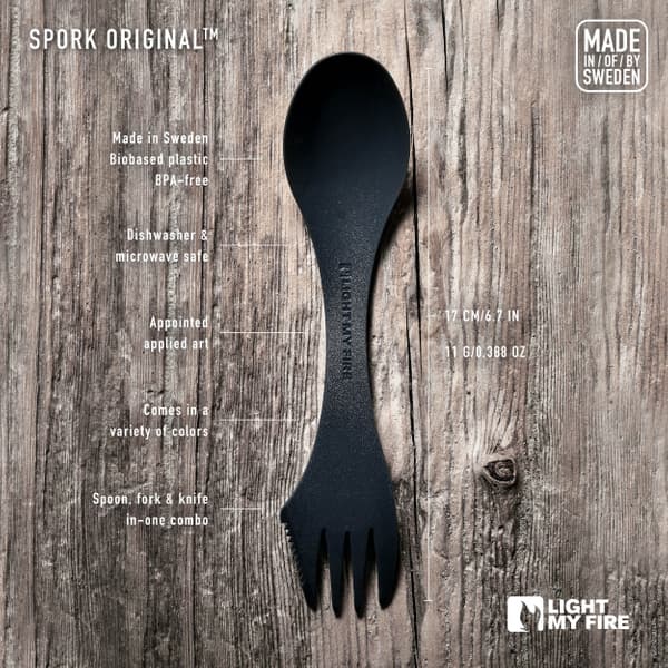 Spork Original BIO 2-pack Musty Yellow / Hazy Blue, view: 5