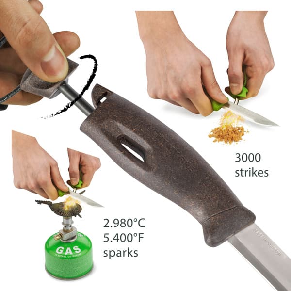 Swedish Fireknife BIO Cocoshell, view: 10