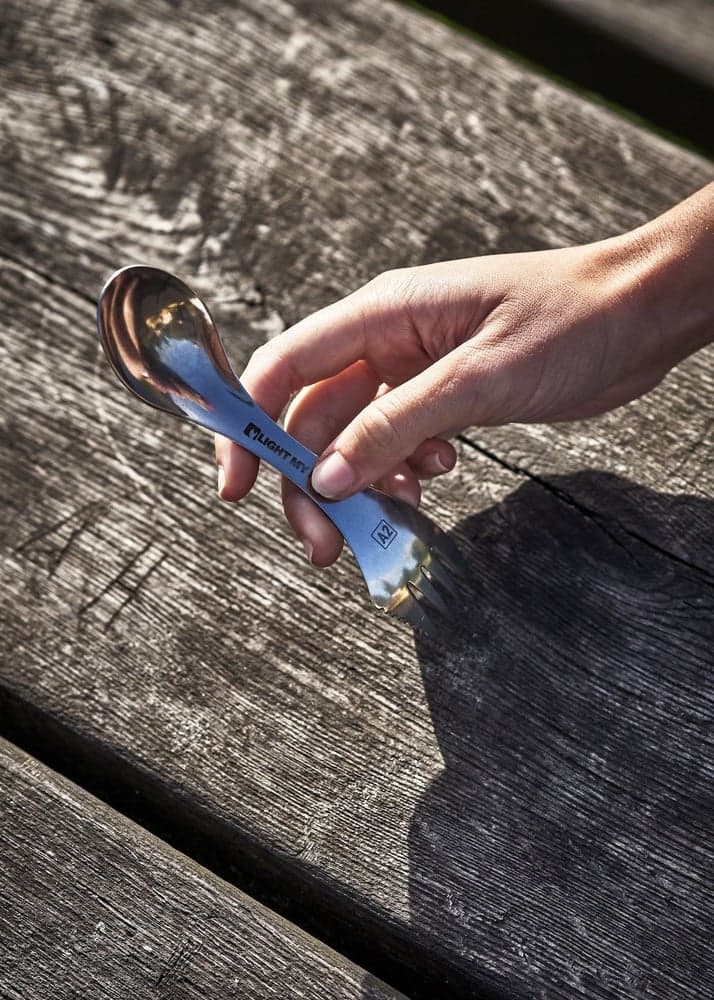 Swedish Spork Stainless lusikkahaarukka, view: 2