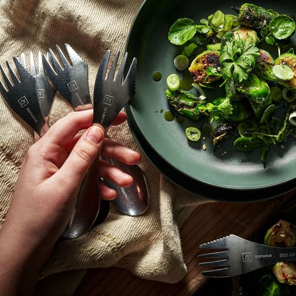 Swedish Spork ruostumaton teräs, view: 6