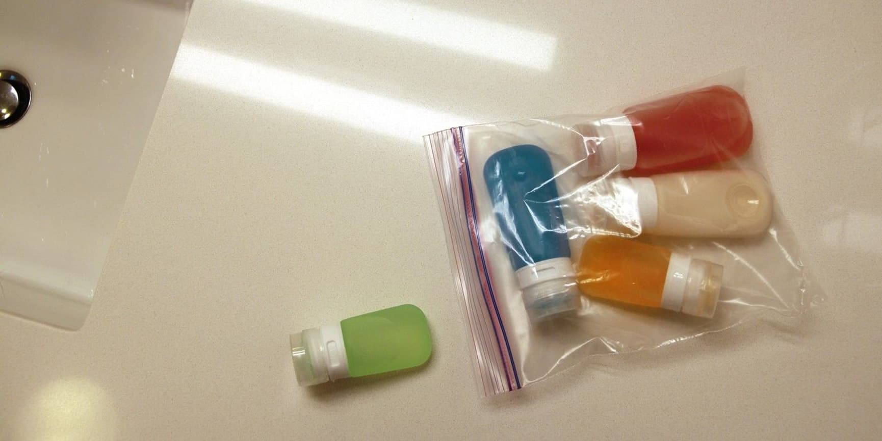 GoToob 3-pack Small 37 ml Kirkas/Vihreä/Sininen, view: 3