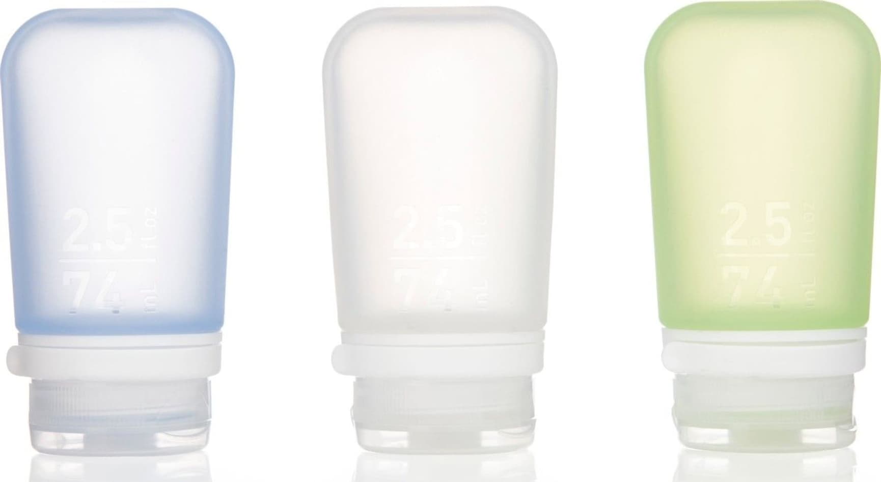 GoToob 3-pack Medium 74 ml Kirkas/Vihreä/Sininen, view: 0