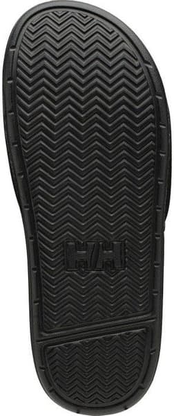 H/H Slide naisten sandaalit, Black / Gunmetal, view: 6