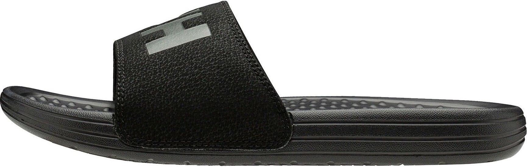 H/H Slide naisten sandaalit, Black / Gunmetal, view: 3