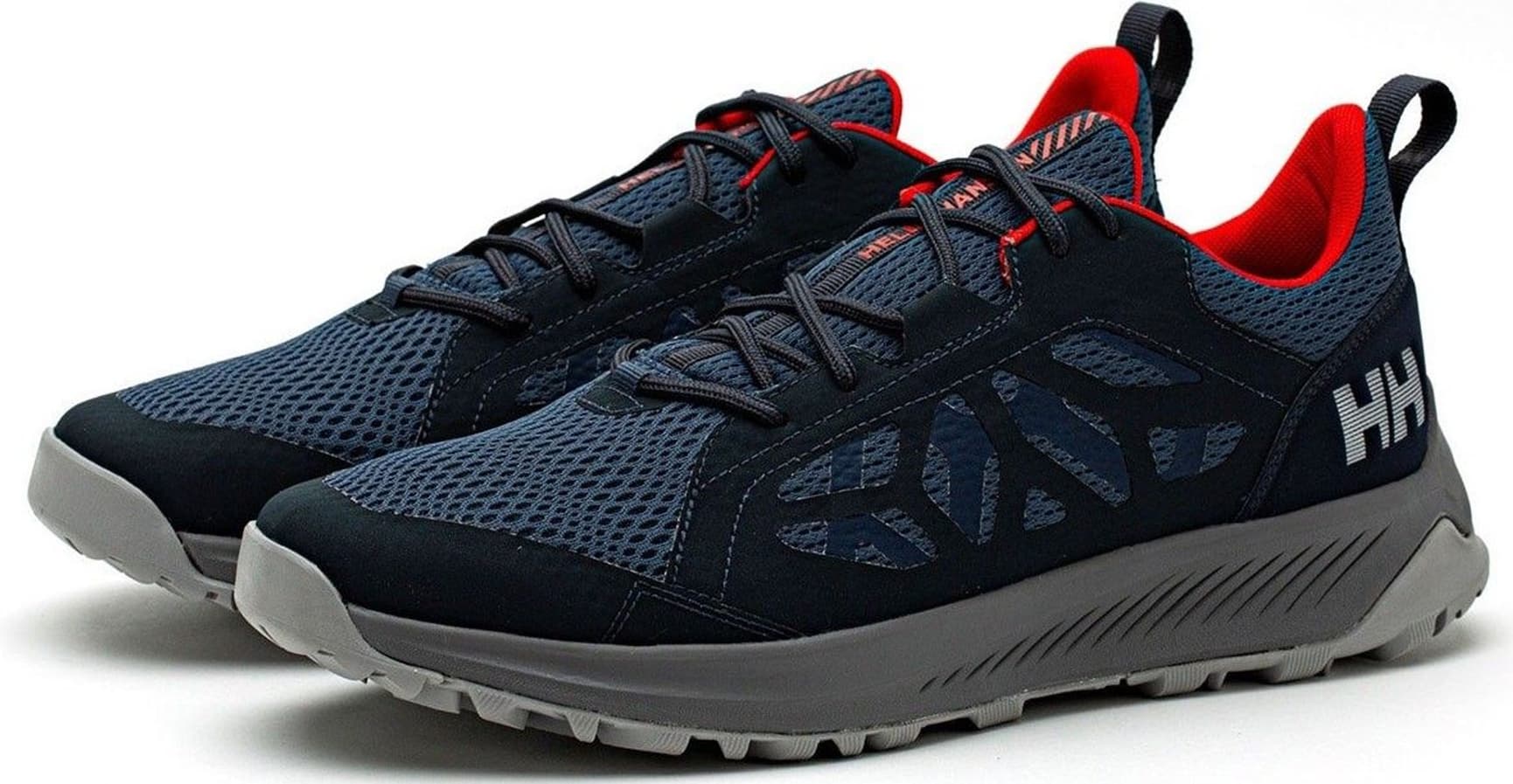 Okapi ATS -kävelykengät, Navy / Alert Red / Penguin, view: 2