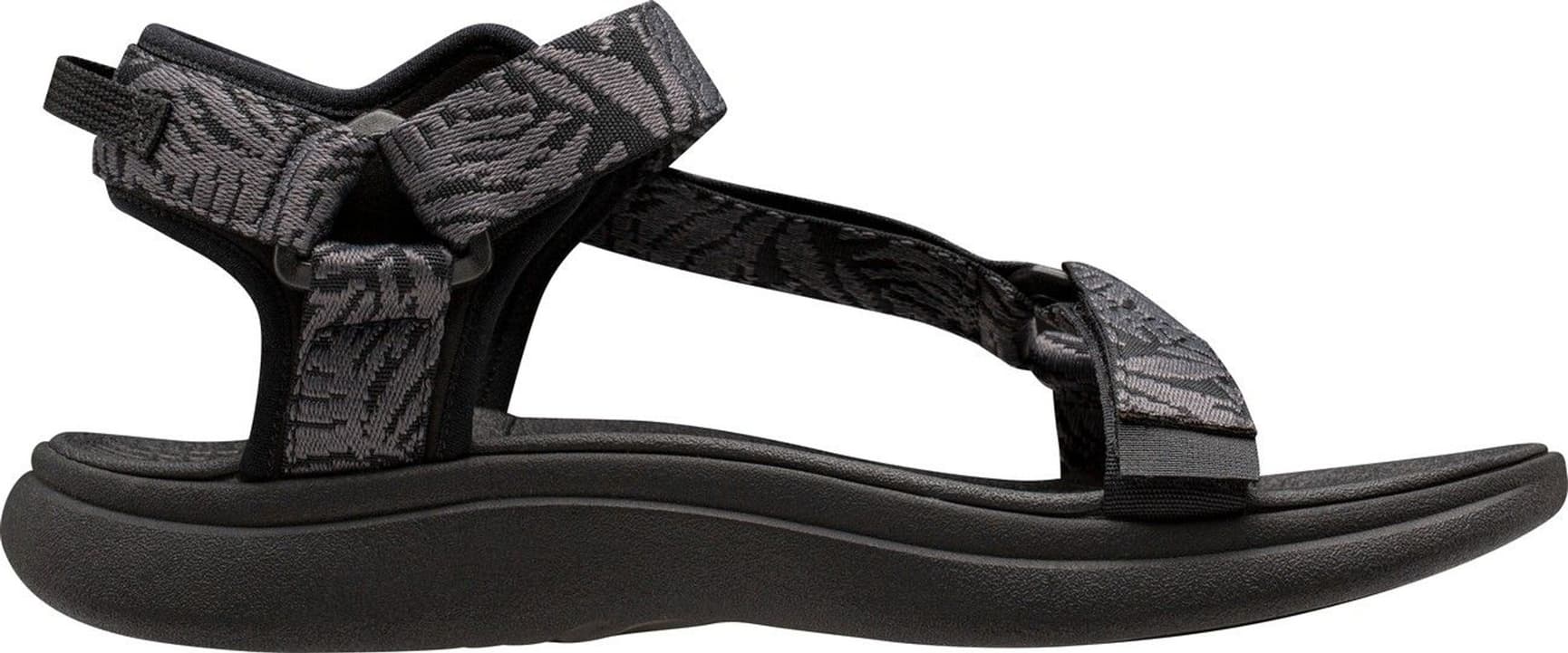 Capilano F2F naisten sandaalit, musta/harmaa, view: 4