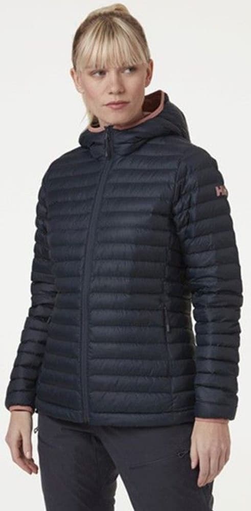 Sirdal -naisten kevyttoppatakki, siniharmaa, view: 2