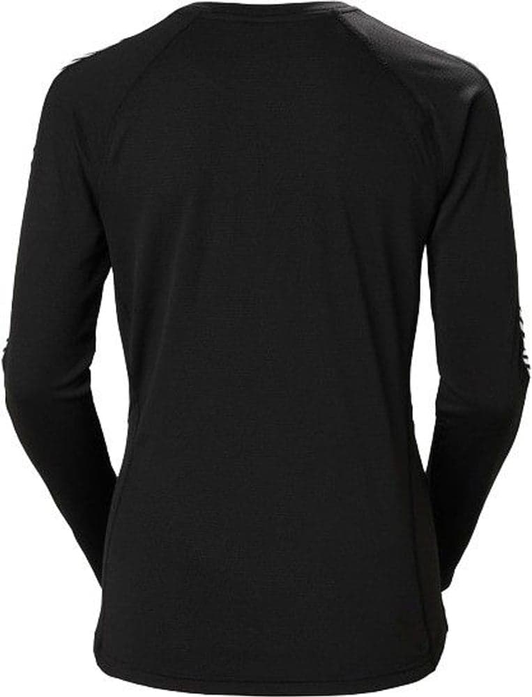 Lifa Active Stripe Crew naisten kerrastopusero, musta, view: 1
