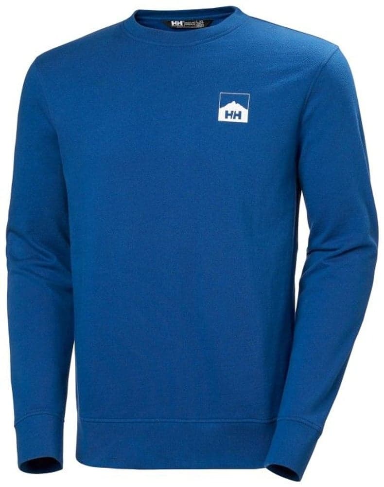 Nord Graphic Crew Sweatshirt neulepaita, sininen, view: 0