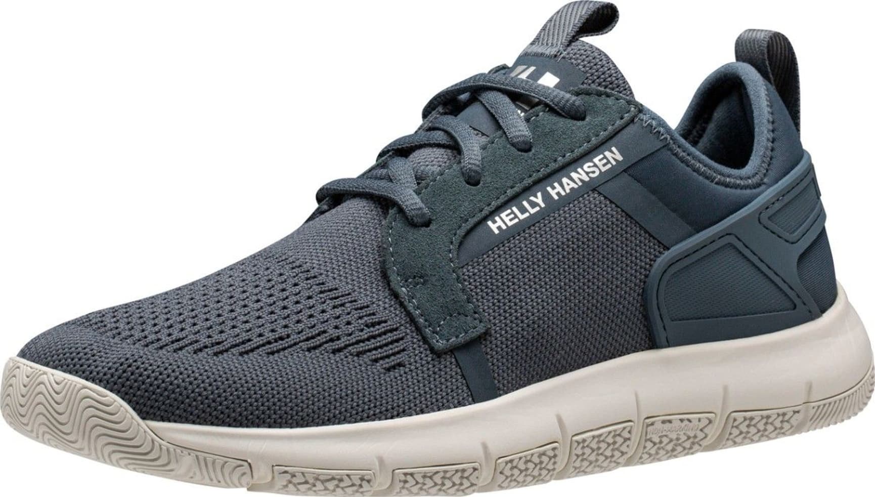 Henley naisten sneakerit, sininen/hopeanvalkoinen, view: 2