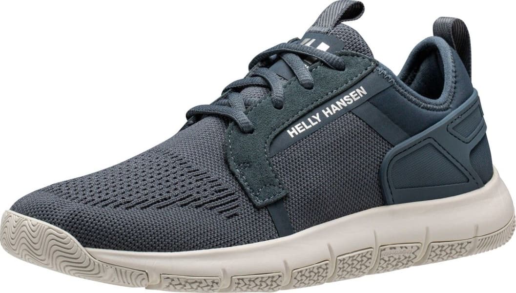 Henley naisten sneakerit, sininen/hopeanvalkoinen, view: 2