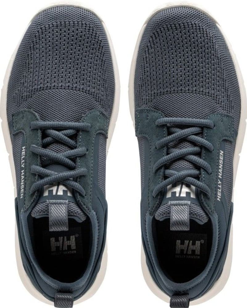 Henley naisten sneakerit, sininen/hopeanvalkoinen, view: 1