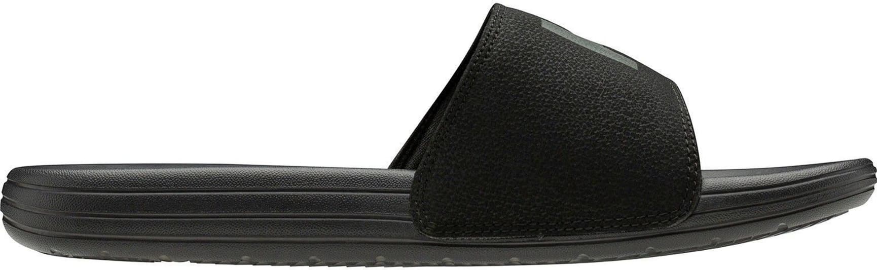 H/H Slide sandaalit, Black / Gunmetal, view: 1
