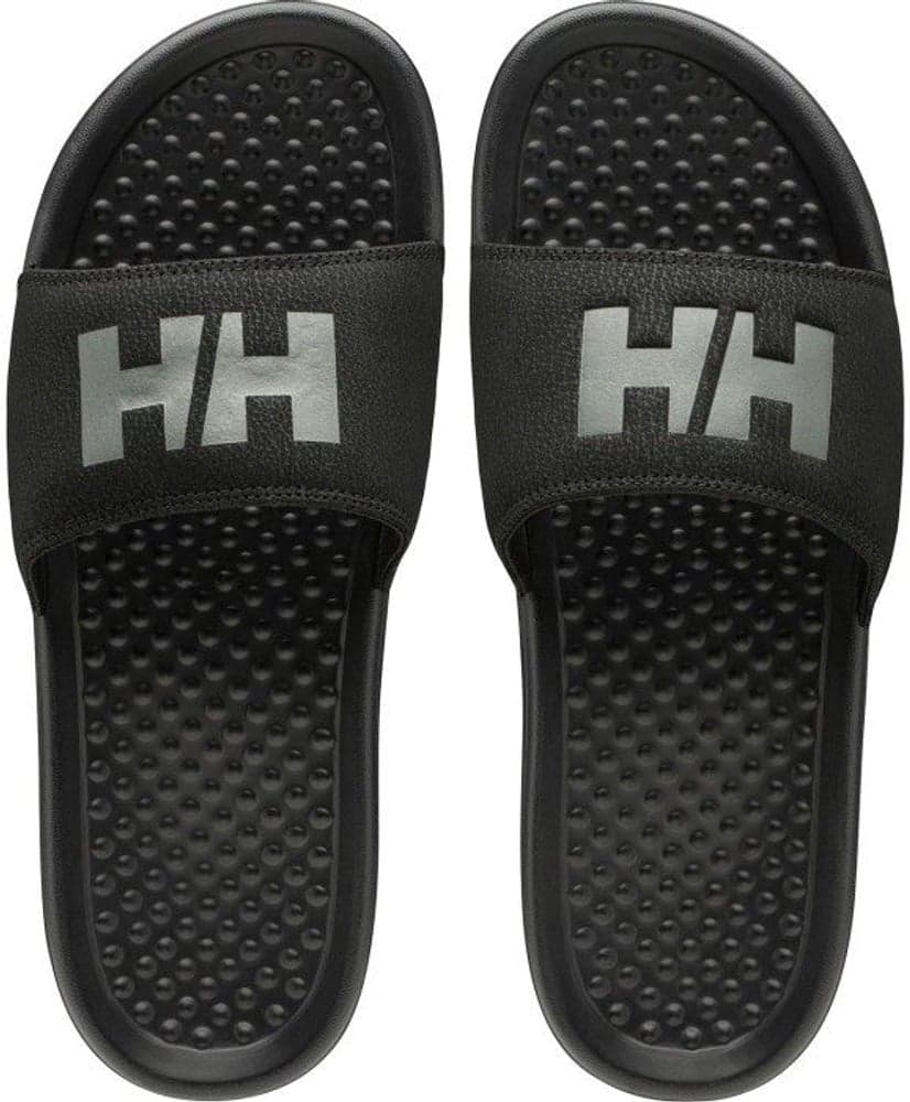H/H Slide sandaalit, Black / Gunmetal, view: 0