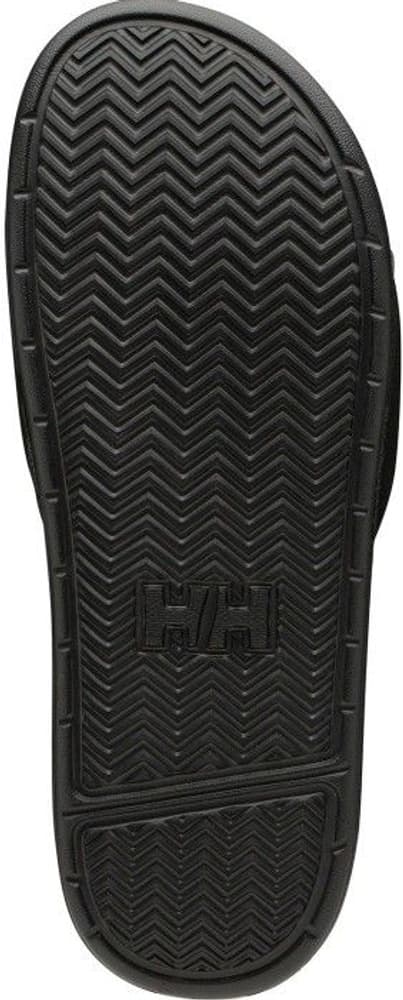 H/H Slide sandaalit, Black / Gunmetal, view: 5