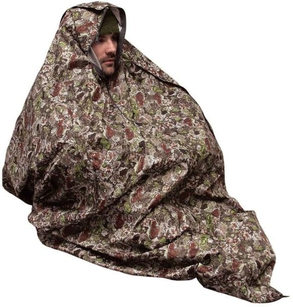 Fjellduk Pro sateen- ja tuulensuoja, Camo Mountain, view: 2