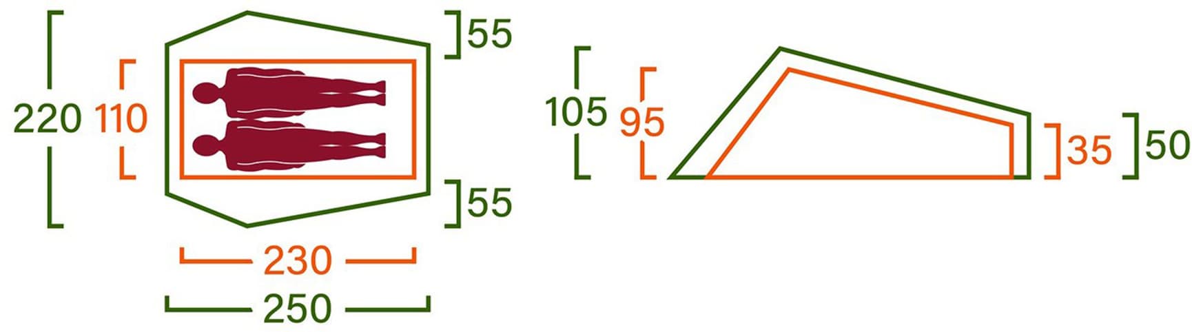 Ringstind Pro 2 -teltta, view: 5