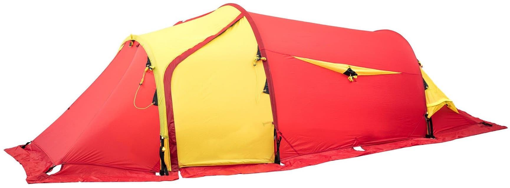 Lofoten X-Trem 3 Camp tunneliteltta, punainen/keltainen, view: 2