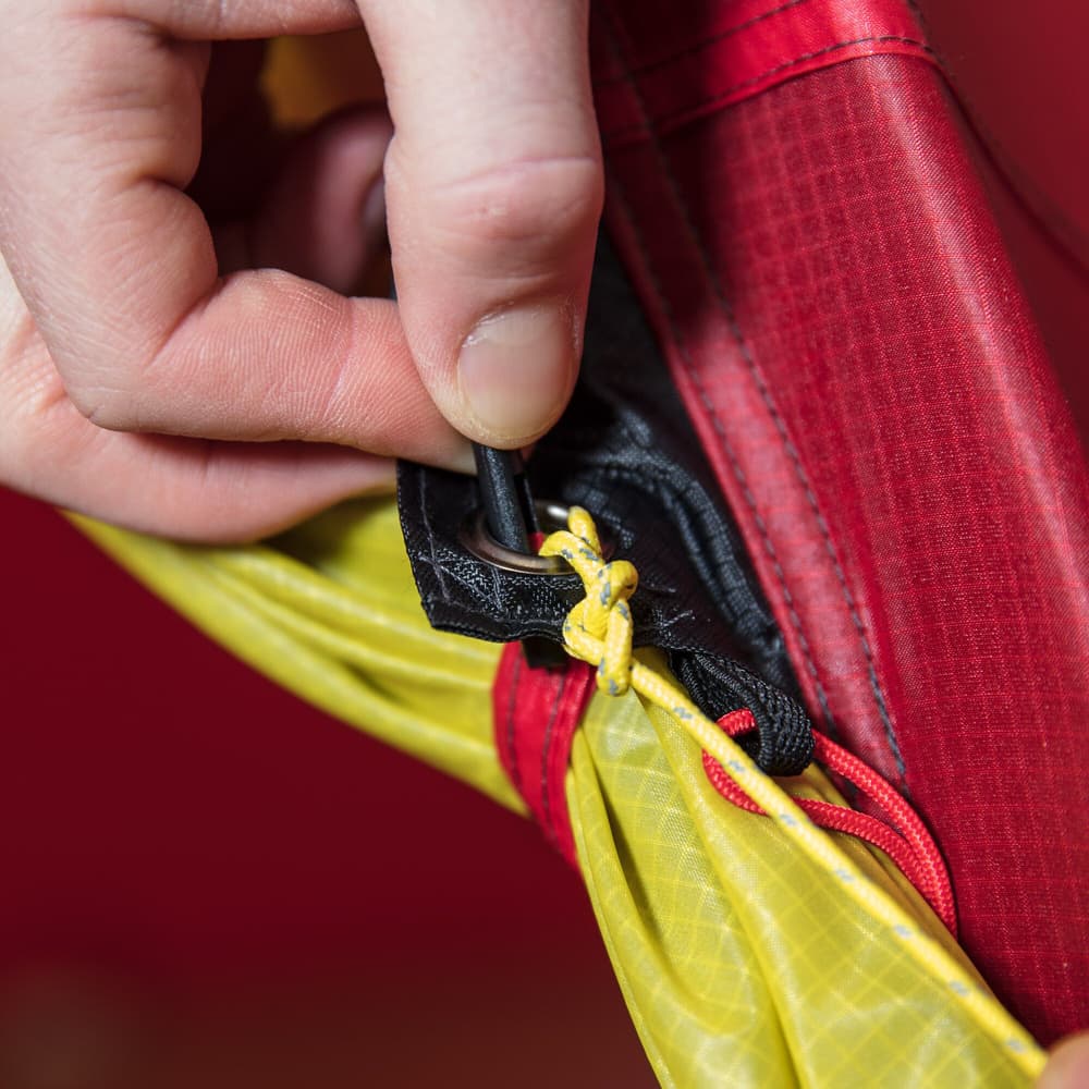 Spitsbergen X-Trem 3 Camp tunneliteltta, punainen/keltainen, view: 9