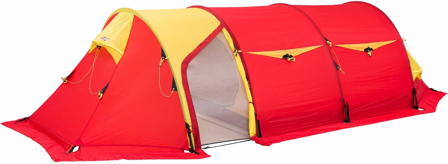Spitsbergen X-Trem 3 Camp tunneliteltta, punainen/keltainen, view: 2