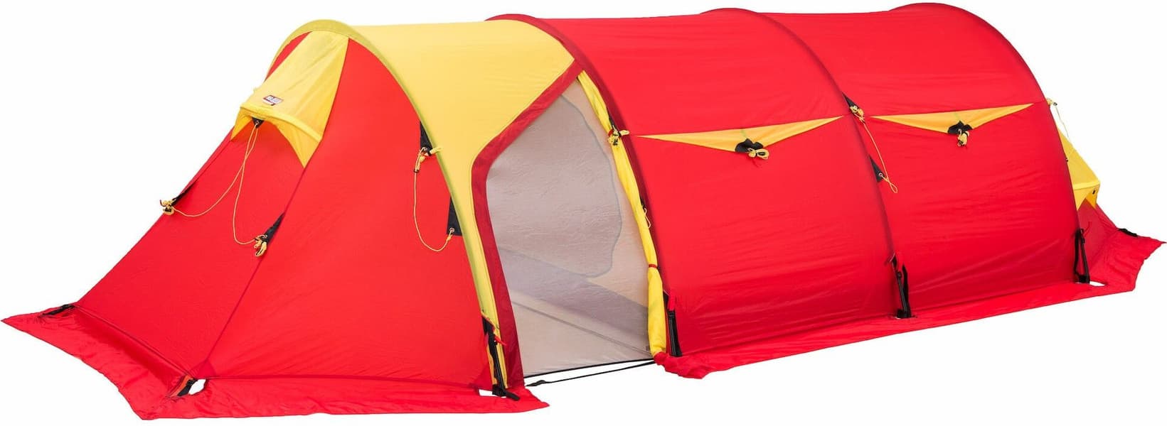 Spitsbergen X-Trem 3 Camp tunneliteltta, punainen/keltainen, view: 2
