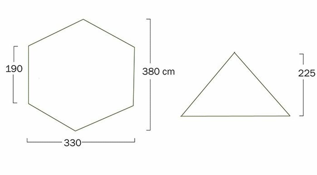 Pasvik -kotatelttapaketti 4-6 henkilölle (4,18kg), view: 6