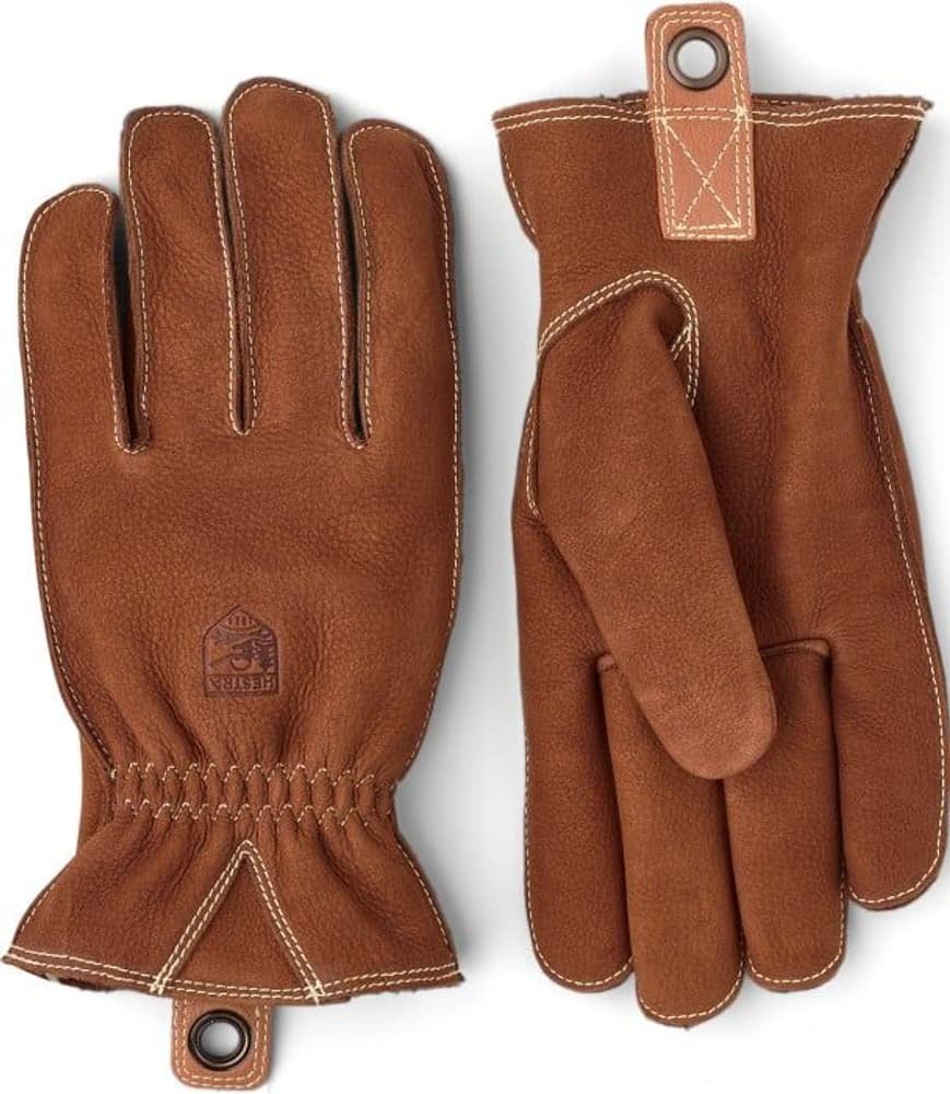 Oden nahkakäsineet, unisex, ruskea, view: 0