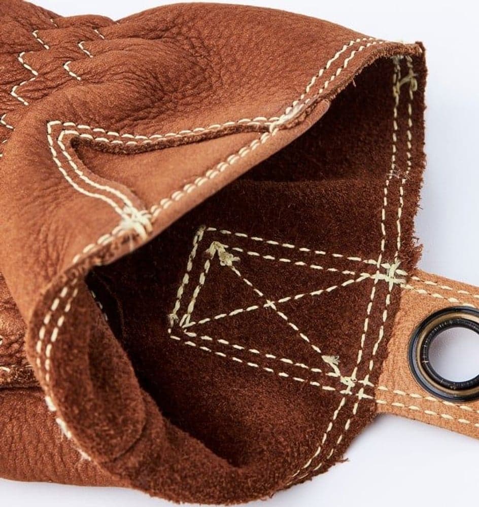 Oden nahkakäsineet, unisex, ruskea, view: 3