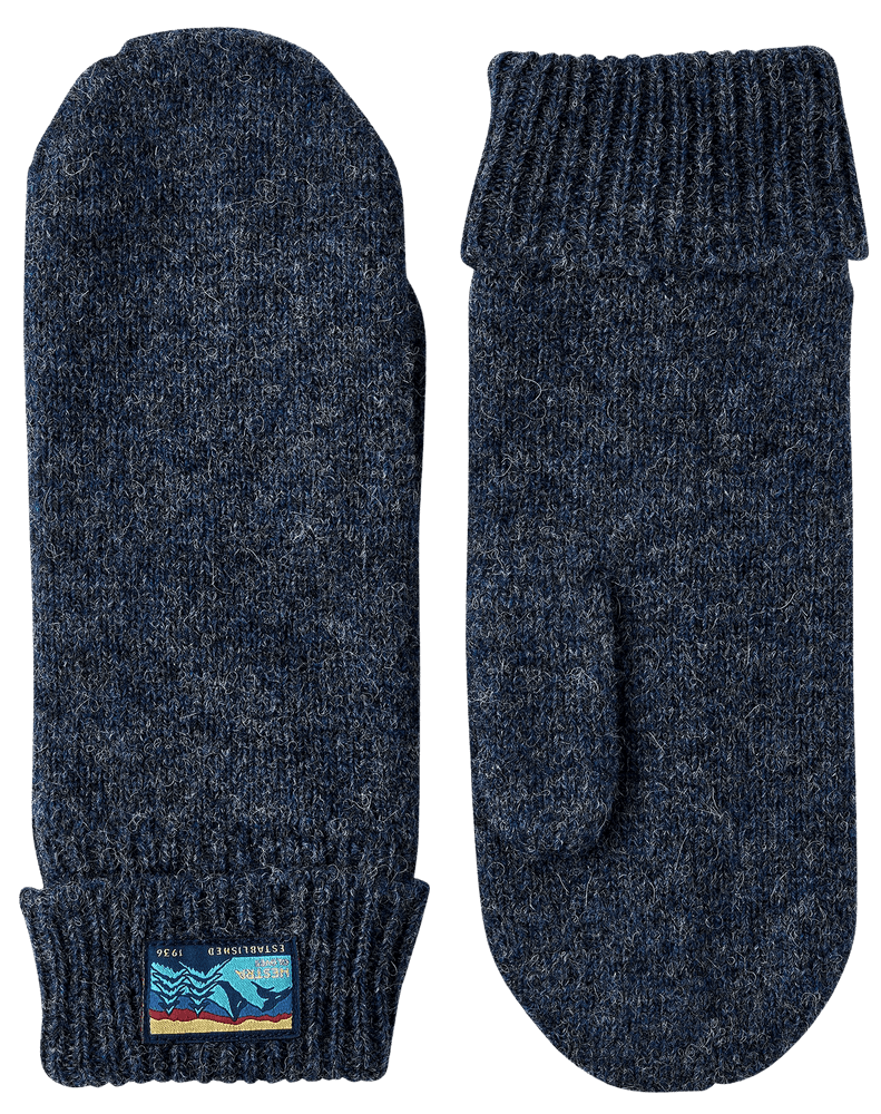 Raggwool Mitt kintaat, Navy, view: 0