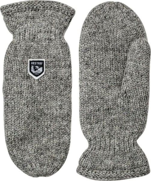 Basic Wool Mitt -villalapaset (Grey), view: 0