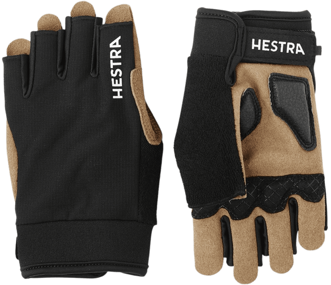 Bike Guard Short pyöräilykäsineet, musta/ruskea, view: 0