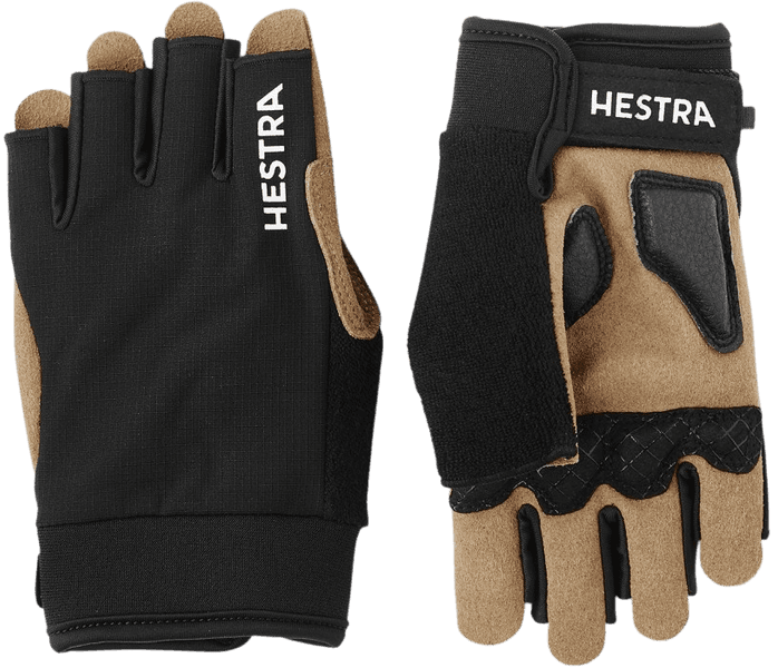 Bike Guard Short pyöräilykäsineet, musta/ruskea, view: 0