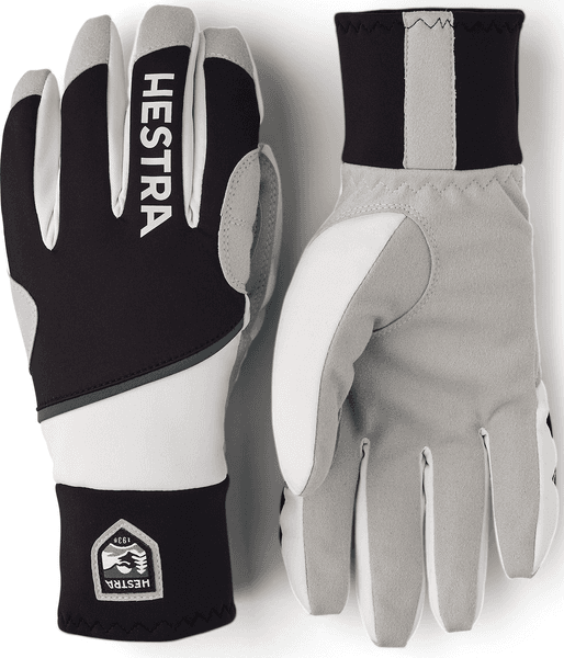 Comfort Tracker -hiihtohanskat (Black/Ivory), view: 0