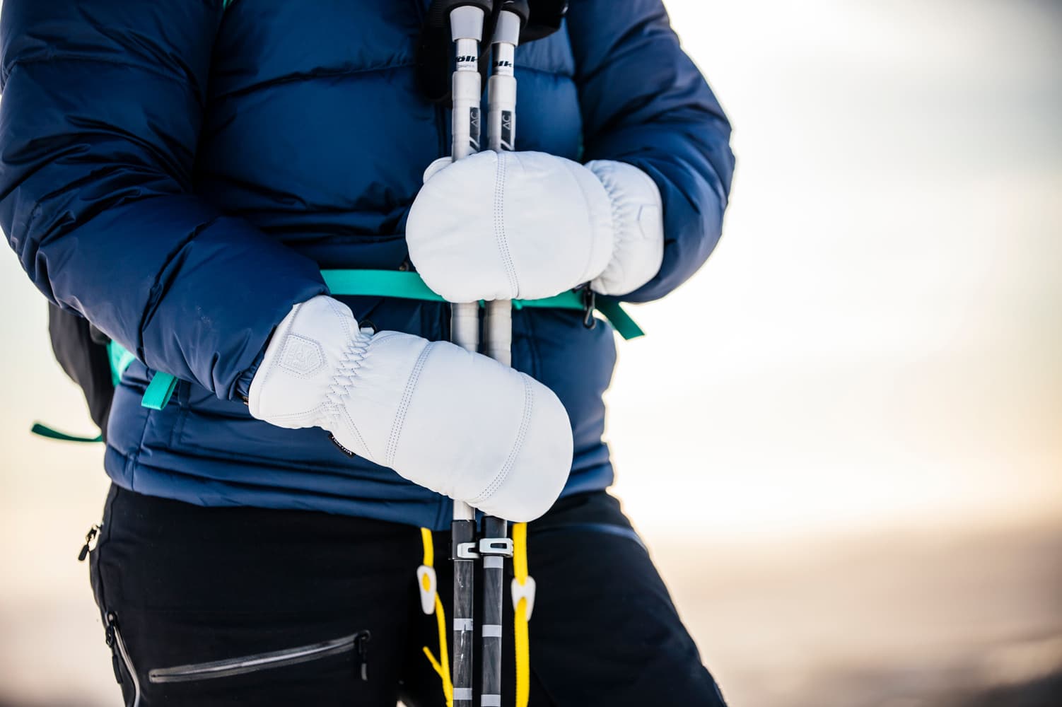 Leather Box -nahkarukkaset, valkoinen, view: 6