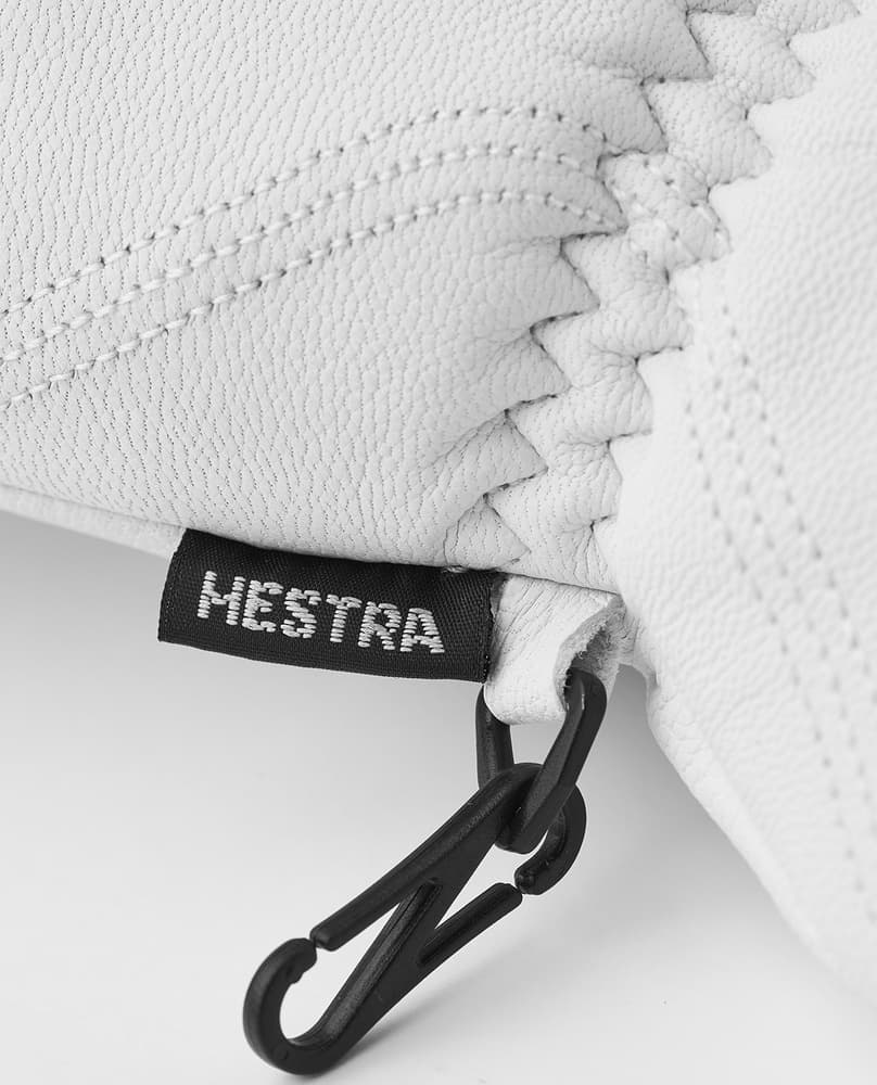 Leather Box -nahkarukkaset, valkoinen, view: 5