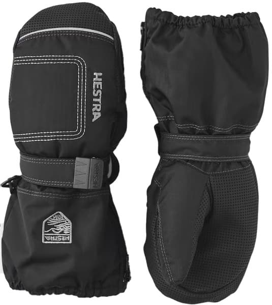 Baby Zip Long Mitt Musta, view: 0