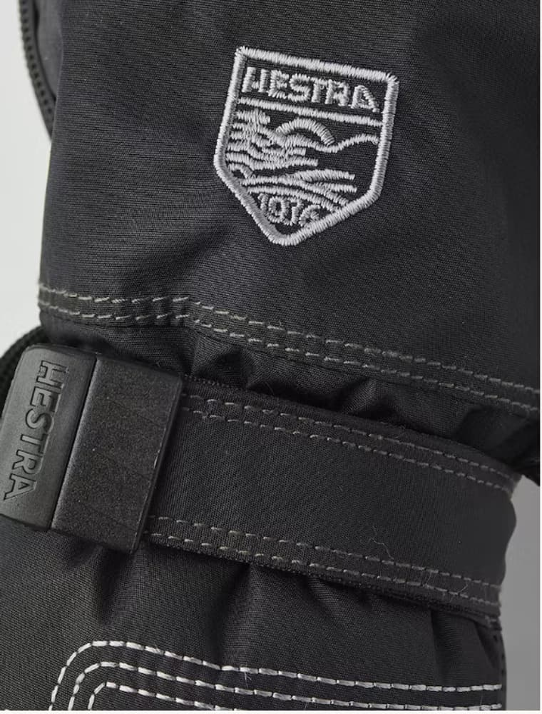 Baby Zip Long Mitt Musta, view: 1