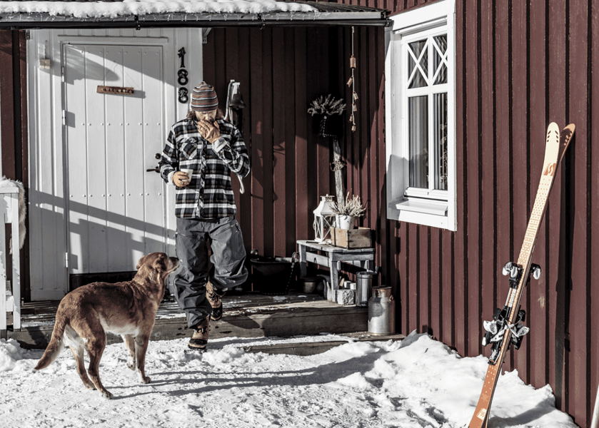 Skullman hanskat, vaaleanruskea, view: 4