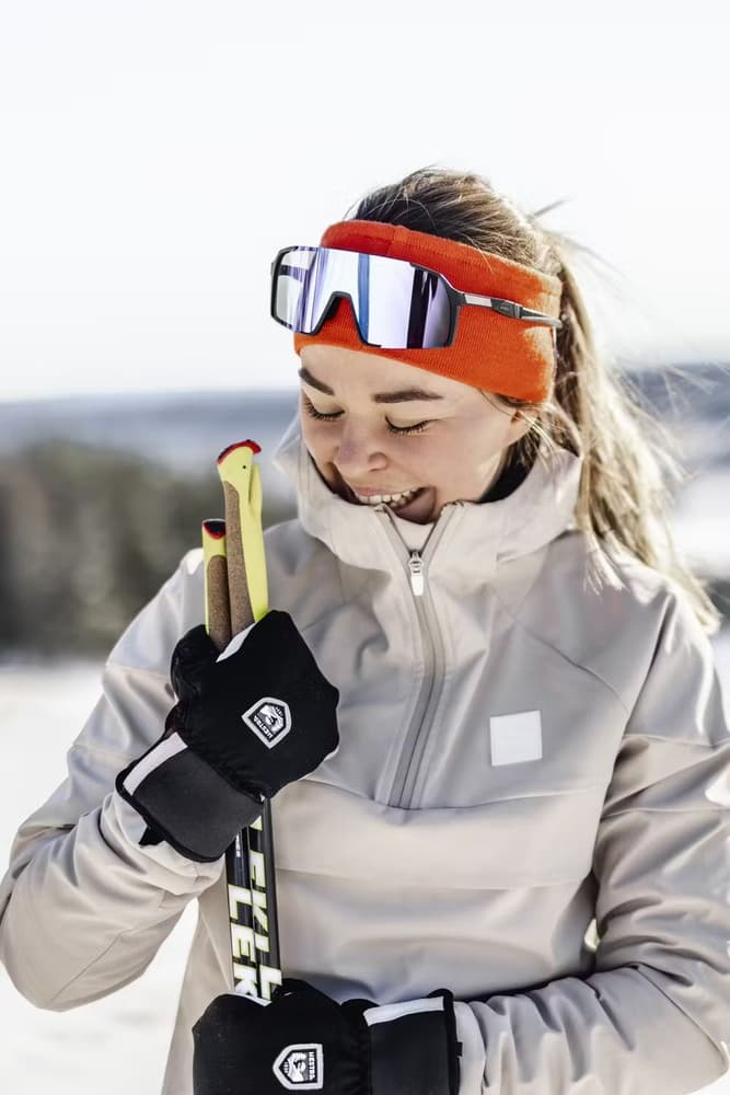 W.S. Wool Terry Mitt kintaat, Black, view: 2