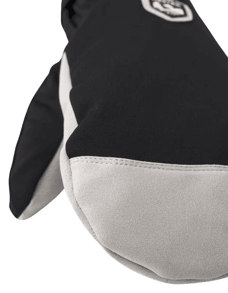 W.S. Wool Terry Mitt kintaat, Black, view: 1