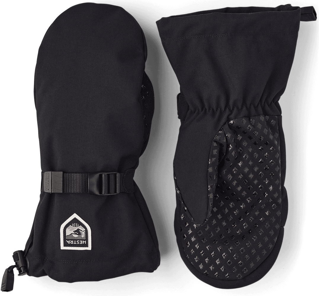 Fjellvotten Senior Wool Mitt kintaat, musta, view: 0