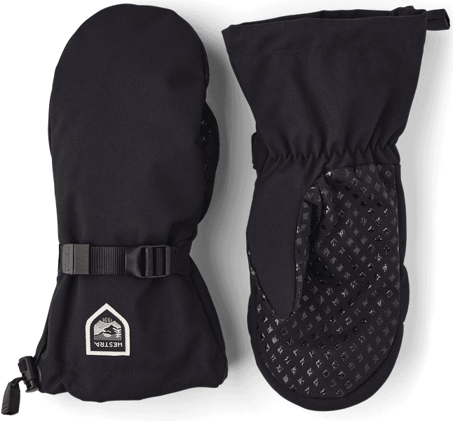 Fjellvotten Senior Wool Mitt kintaat, musta, view: 0