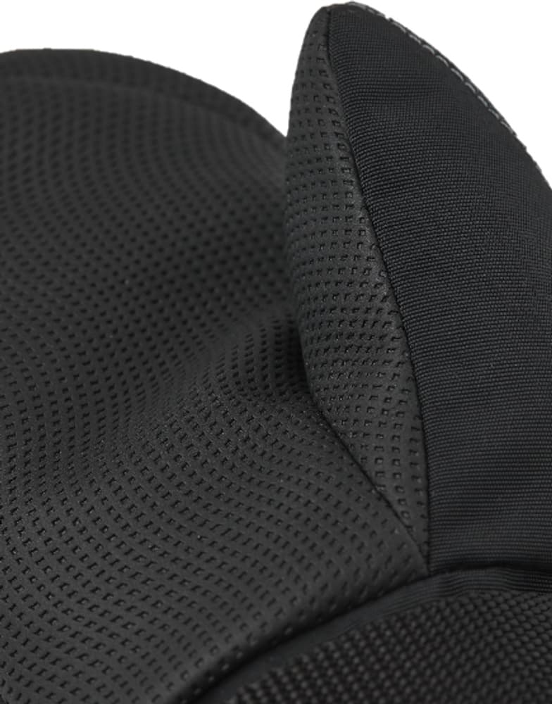 Baby's Wool Terry Mitt lasten villavuorattu kinnas, musta, view: 2