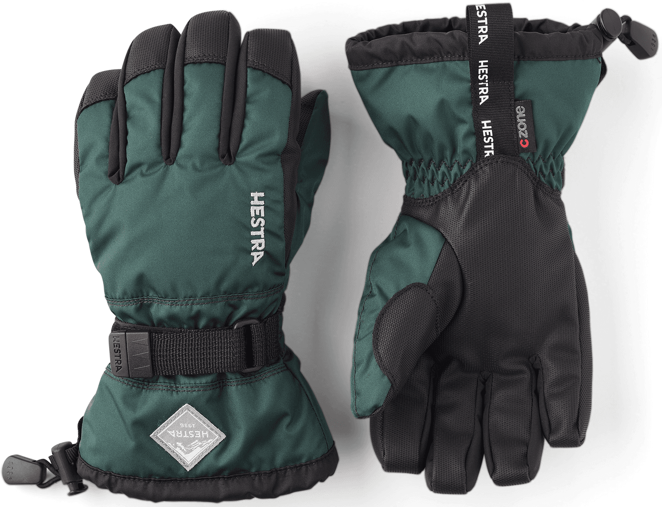 Gauntlet CZone Junior Vihreä/Musta, view: 0