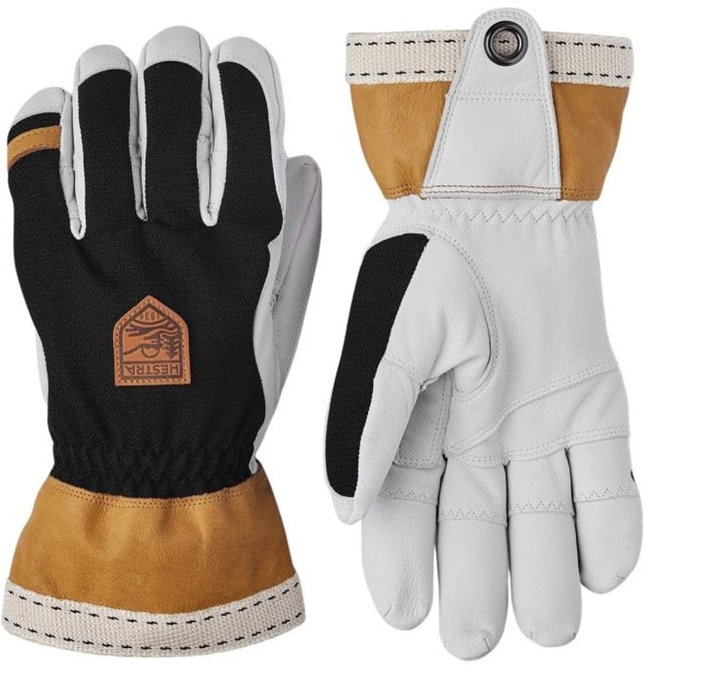 Ergo Grip Alpha 5 Finger hanskat, Black, view: 0